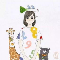 吃瓜插画头像女,吃瓜插画头像女生风采